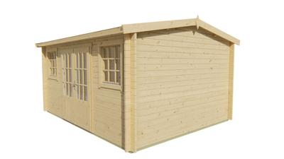 Blokhut - Tuinhuis Jenny | 40 mm | Red Class Wood geïmpregneerd