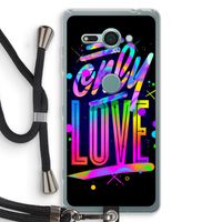 Only Love: Sony Xperia XZ2 Compact Transparant Hoesje met koord
