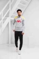 Liverpool 1/4 Zip Strike Trainingspak Senior 3e 2024/2025 - Maat S - Kleur: RoodGeelGrijs | Soccerfanshop