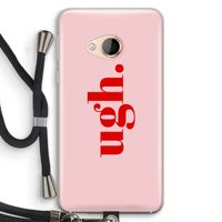 Ugh: HTC U Play Transparant Hoesje met koord