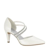 Graceland pumps met glitters wit - thumbnail