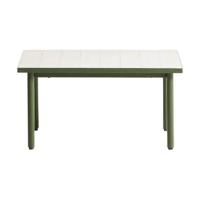 Kave Home Maurina bijzettafel 81x51 cm Ecru