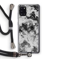 Onweer: Samsung Galaxy A31 Transparant Hoesje met koord