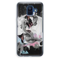 Camouflage de sommeil: Samsung Galaxy A6 (2018) Transparant Hoesje Camouflage de sommeil: Samsung Galaxy A6 (2018) Transparant Hoesje