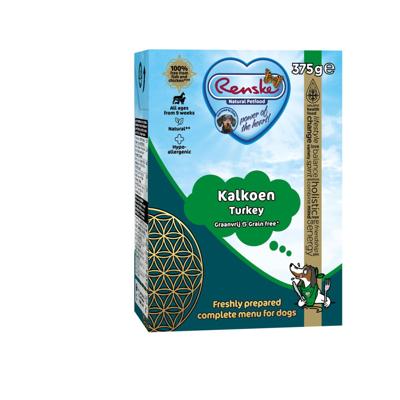 Vers kalkoen graanvrij - tetra 375g - Renske
