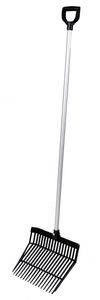 HORKA mestvork 40 x 160 cm aluminium zilver/zwart
