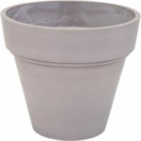Bloempot Mega Collections Ecostone Planter Bruin Taupe Ø 35 cm 35 cm 35 x 30 cm