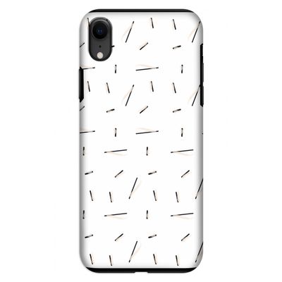 Hipster stripes: iPhone XR Tough Case