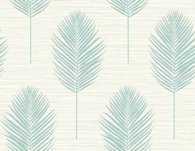 Dutch Wallcoverings Inlay Bali Fern Beige/Aqua