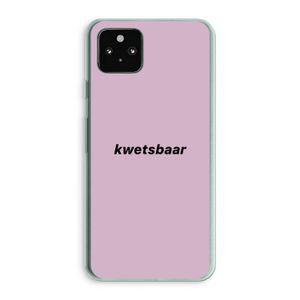 kwetsbaar: Google Pixel 5a 5G Transparant Hoesje