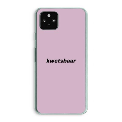kwetsbaar: Google Pixel 5a 5G Transparant Hoesje