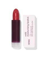 HEMA Navulling Moisturising Lipstick 58 Moody Merlot - Satin (donkerrood)