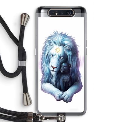 Child Of Light: Samsung Galaxy A80 Transparant Hoesje met koord