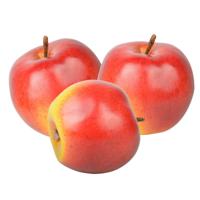 Esschert Design kunstfruit decofruit - 3x - appel/appels - ongeveer 8 cm - rood