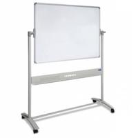 Whiteboard Verrijdbaar - Dubbelzijdig - Magnetisch - Emaille 90 x 120 cm