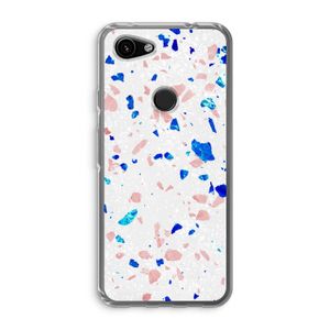 Terrazzo N°6: Google Pixel 3a Transparant Hoesje