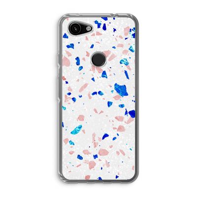 Terrazzo N°6: Google Pixel 3a Transparant Hoesje
