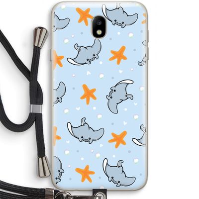 Manta: Samsung Galaxy J7 (2017) Transparant Hoesje met koord