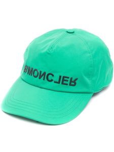 Moncler Grenoble casquette à plaque logo - Vert