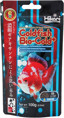 Hikari Goldfish Bio-Gold zinkend XS 100 gram Hikari Goldfish Bio-Gold zinkend XS 100 gram