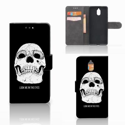 Telefoonhoesje met Naam Nokia 3.1 (2018) Skull Eyes Telefoonhoesje met Naam Nokia 3.1 (2018) Skull Eyes