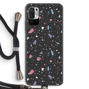 Terrazzo N°16: Xiaomi Redmi Note 10 5G Transparant Hoesje met koord