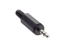 Lumberg KLS 40 Jackplug 3.5 mm Stekker, recht Aantal polen: 3 Stereo Zwart 1 stuk(s)