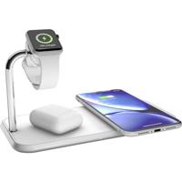 ZENS Dual qi Apple-Watch ZEDC05W Inductie lader 2000 mA Uitgangen Qi-standaard Wit