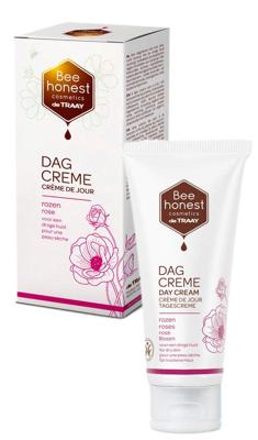 Traay Bee Honest Dagcreme rozen droge huid