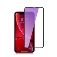 mocolo 0.33mm 9H 3D ronde rand Anti Blue-ray getemperd glas Film voor iPhone XR (zwart)