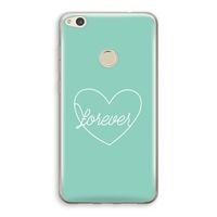 Forever heart pastel: Huawei Ascend P8 Lite (2017) Transparant Hoesje