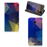 Nokia 2.2 Stand Case Polygon Dark