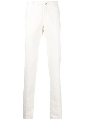 Incotex pantalon à coupe droite - Blanc