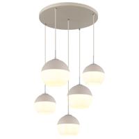 Globo 5-lichts hanglampRagusa rond zand bruin - 15999-5HR