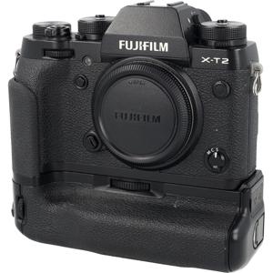 Fujifilm X-T2 body zwart + VPB-XT2 batterygrip occasion