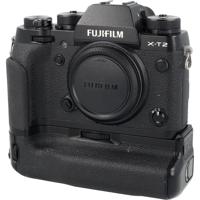 Fujifilm X-T2 body zwart + VPB-XT2 batterygrip occasion - thumbnail