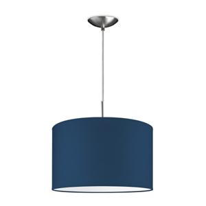 hanglamp tube deluxe bling Ø 35 cm - blauw