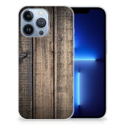 Apple iPhone 13 Pro | Bumper Hoesje | Steigerhout