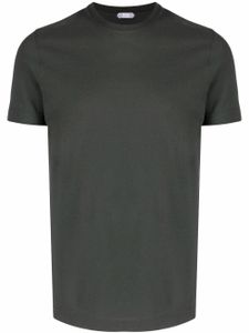 Zanone t-shirt en coton à manches courtes - Vert