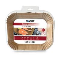 Scanpart Airfryer Bakpapier 20x15 cm 100 Stuks Scanpart Airfryer Bakpapier 20x15 cm 100 Stuks