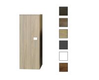 Sanicare Q5 kolomkast 33,5x90x32cm grey-wood