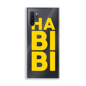 Habibi Majorelle : Samsung Galaxy Note 10 Plus Transparant Hoesje