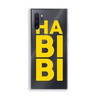 Habibi Majorelle : Samsung Galaxy Note 10 Plus Transparant Hoesje