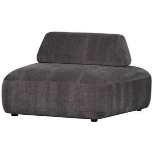 WOOOD Sterck Fauteuil - Polyester - Charcoal - 118x102x41