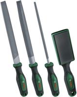 Bosch Groen vijlenset met borstel | 4-delig | 200 mm/8" - 1600a034gm