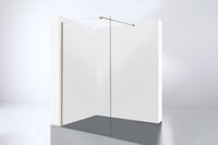 Best Design Dalis inloopdouche 110cm mat-goud - thumbnail