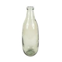 Vaas Greensboro gerecycled glas beige 40 cm | 2 stuks