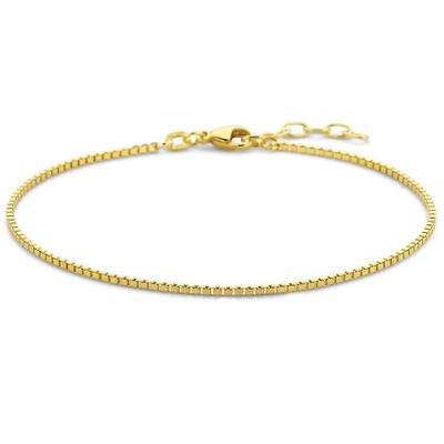Armband Venetiaans geelgoud 1,3 mm 19-21 cm