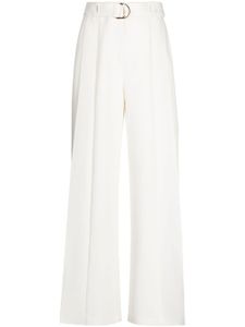 Acler pantalon Braeside à coupe ample - Blanc