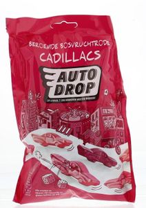 Autodrop Bosvruchten rode cadillacs (180 gr)